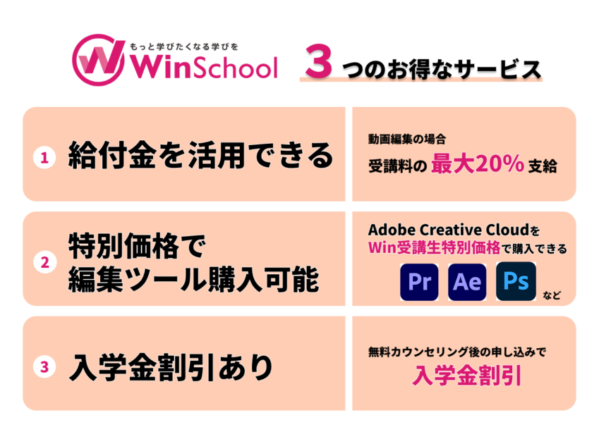 Winスクール 表